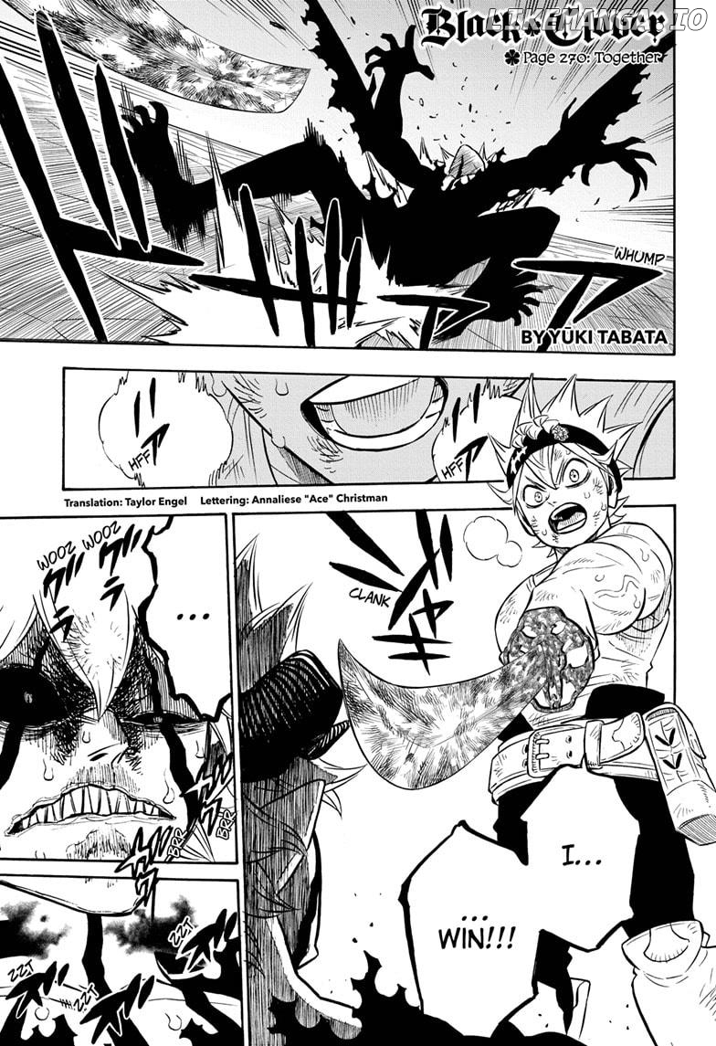 Black Clover chapter 270 image 01